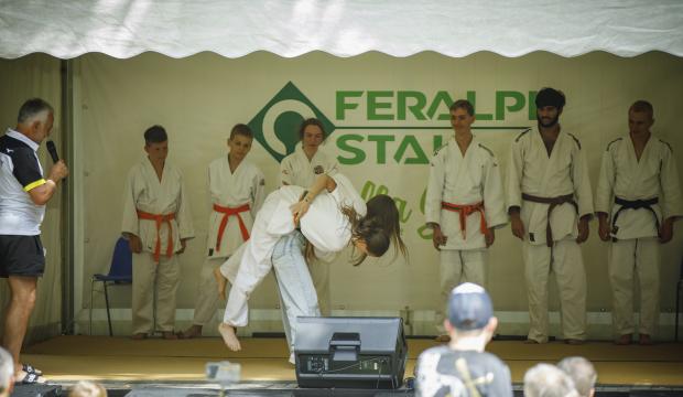 Judo Auftritt des VFL Riesa