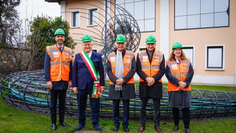 Besuch des deutschen Botschafters in Italien Foto vom Besuch des deutschen Botschafters in Italien